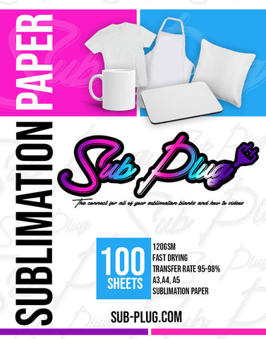 Dark Sublimation Paper